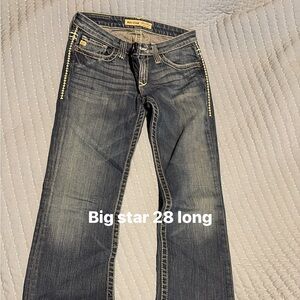 Big Star Women's Dark Blue Boot Cut Jeans